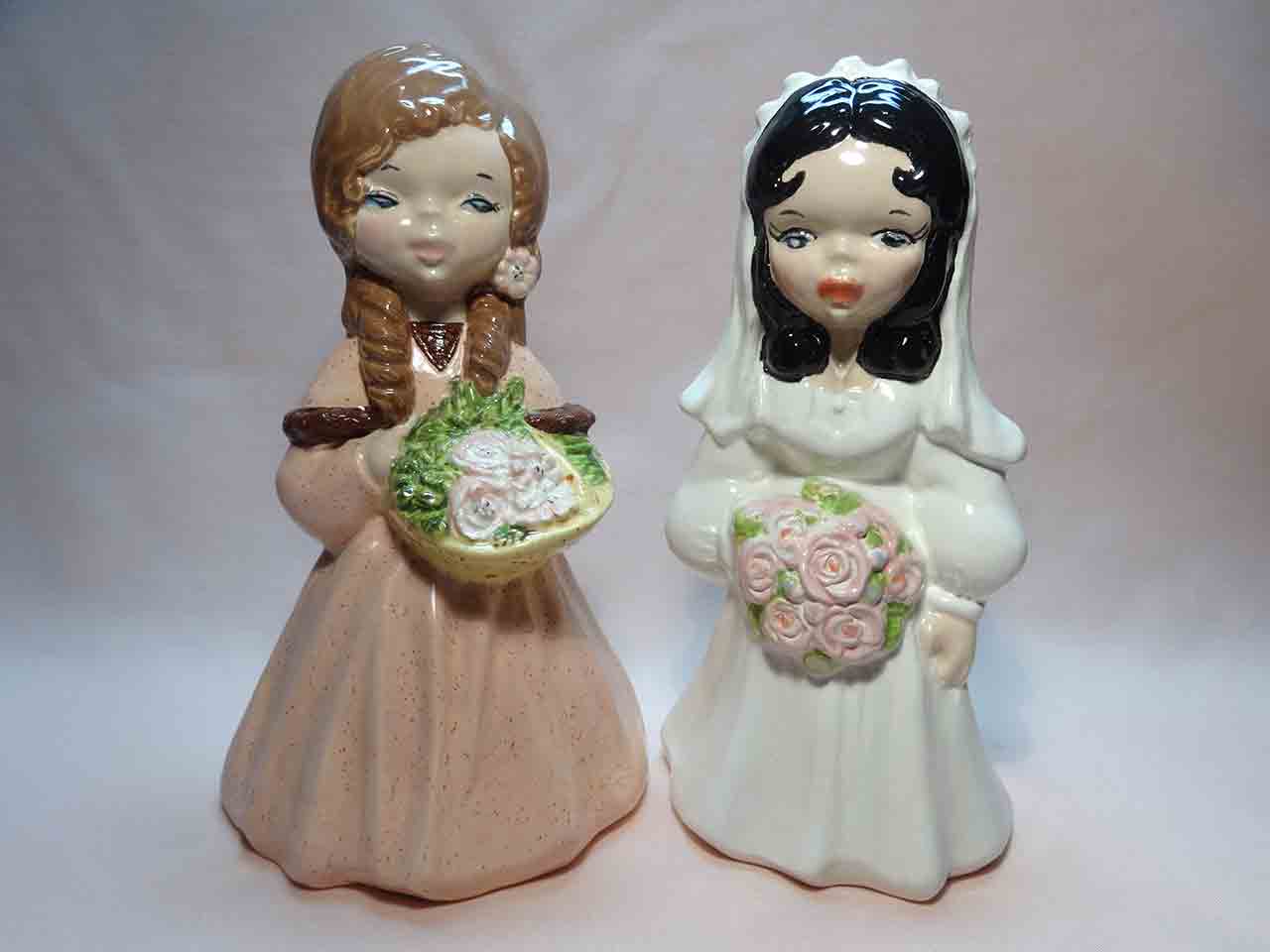 Girls of the month by Jean Grief - salt and pepper shakers