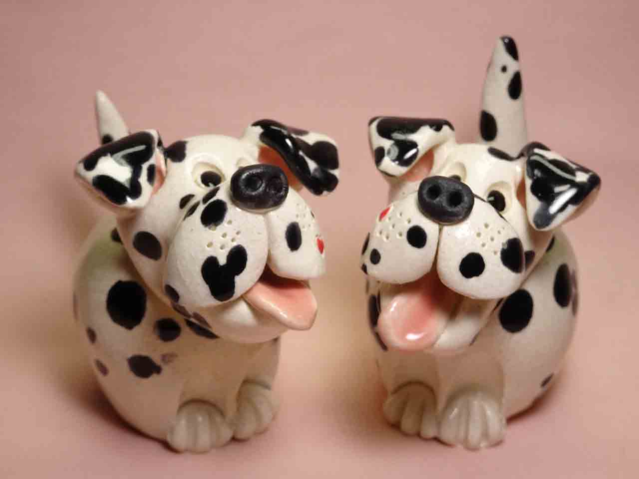 Pence Pets salt and pepper shakers - dogs