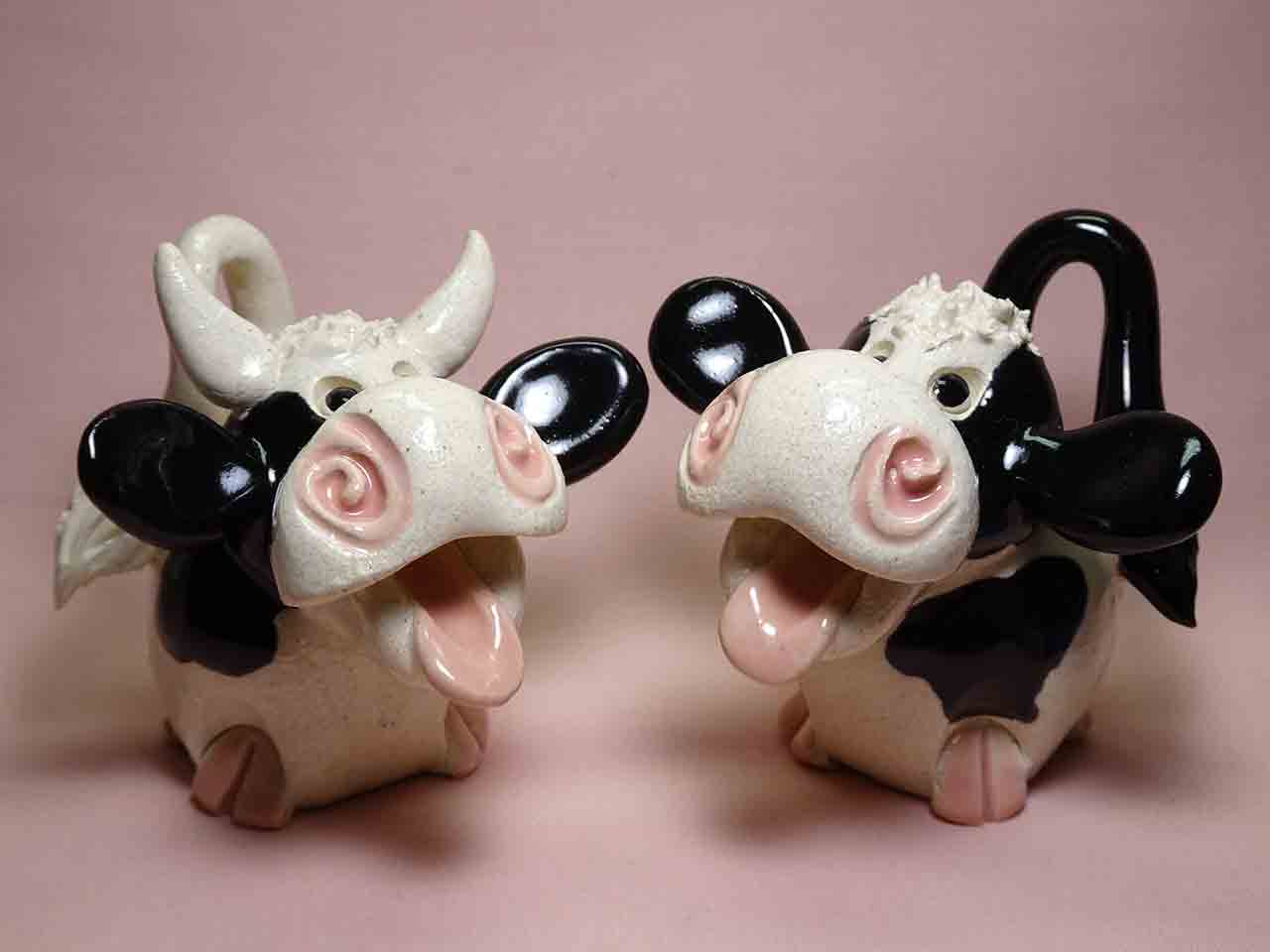 Pence Pets salt and pepper shakers - cows