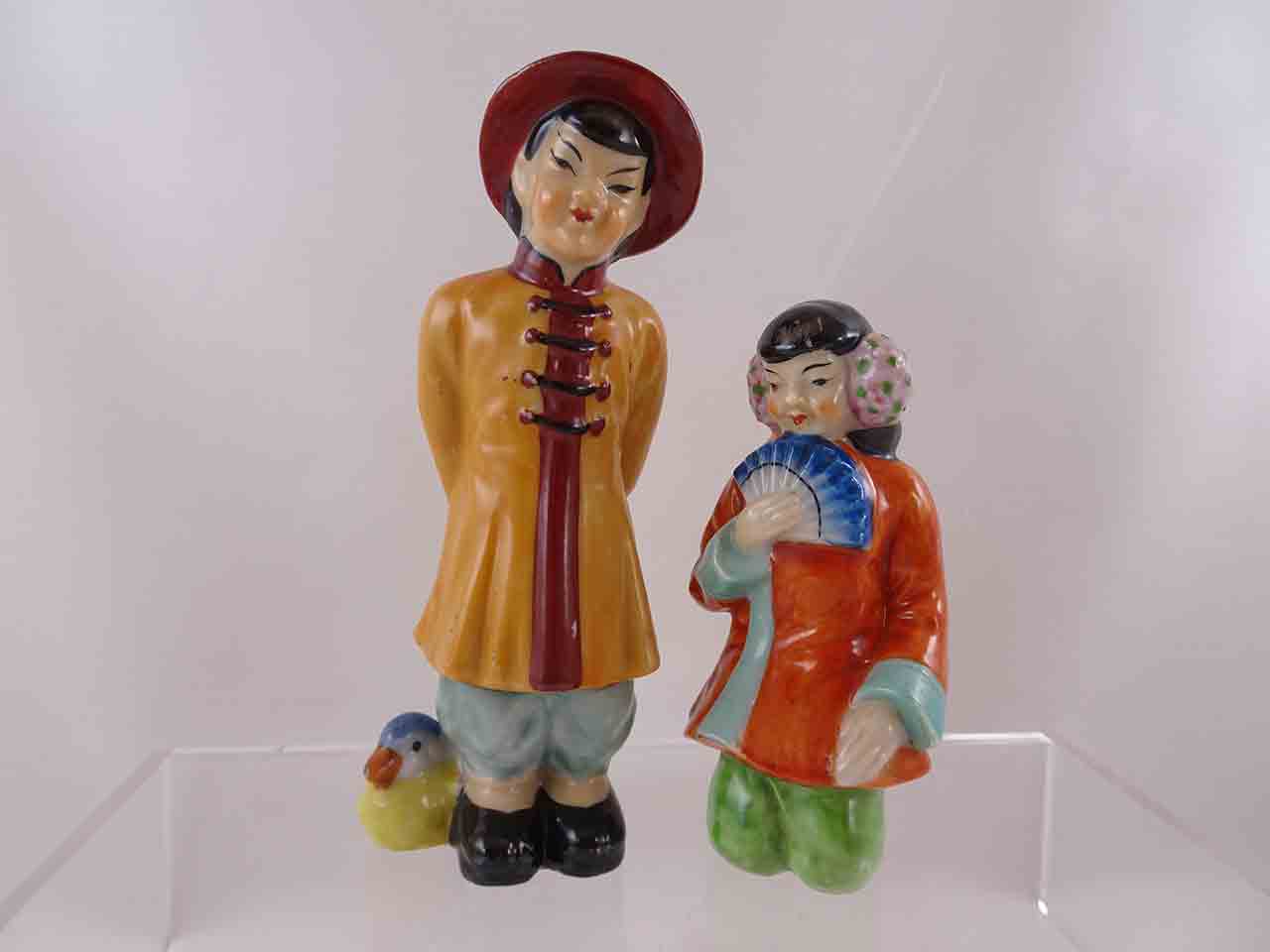 Asian people salt and pepper shakers