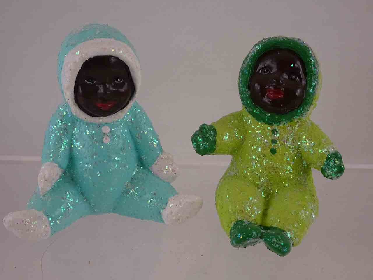 Black snow babies by Jean Grief salt and pepper shakers