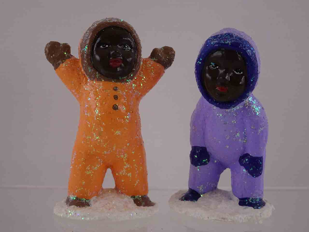 Black snow babies by Jean Grief salt and pepper shakers