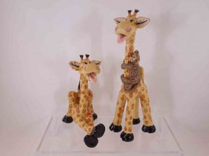 Giraffes by Pence Pets salt and pepper shakers