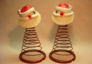 Introduction to shaker types - wire and spring sets - Santa heads on wire springs