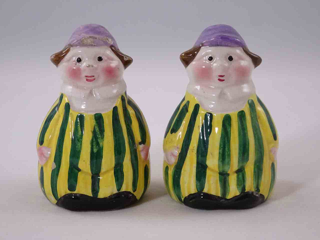 Funny little guys from Italy salt and pepper shakers