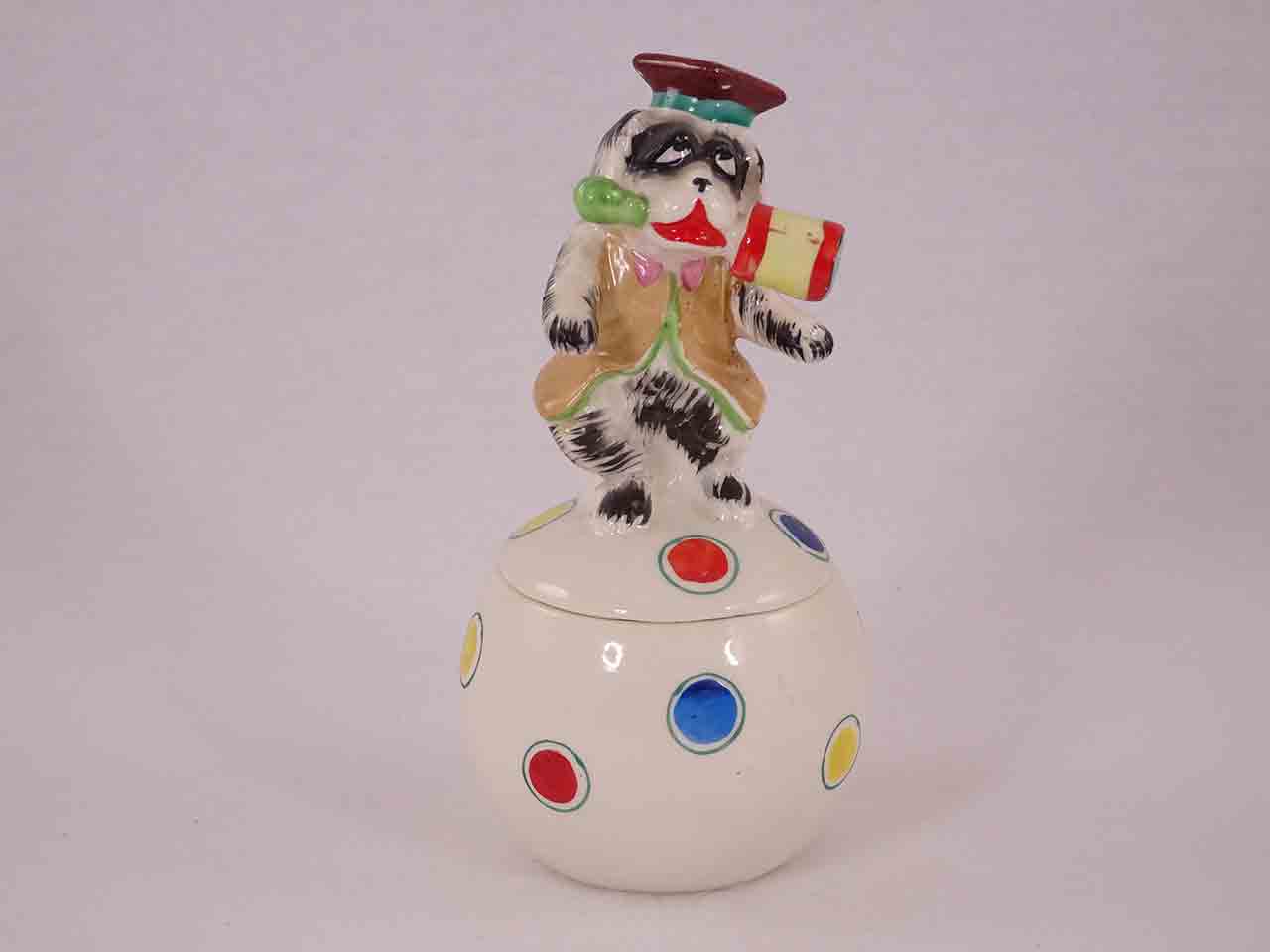 Circus Animals Balancing on Circus Balls salt and pepper shakers - dogs