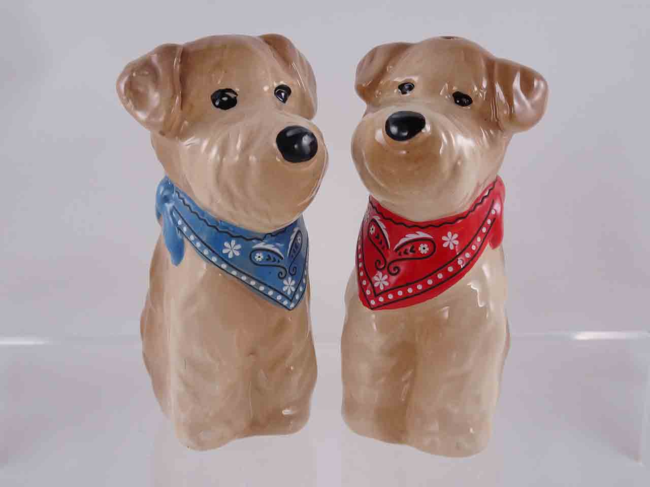 Kennel Collection dog series salt and pepper shakers - Wheaten Terrier