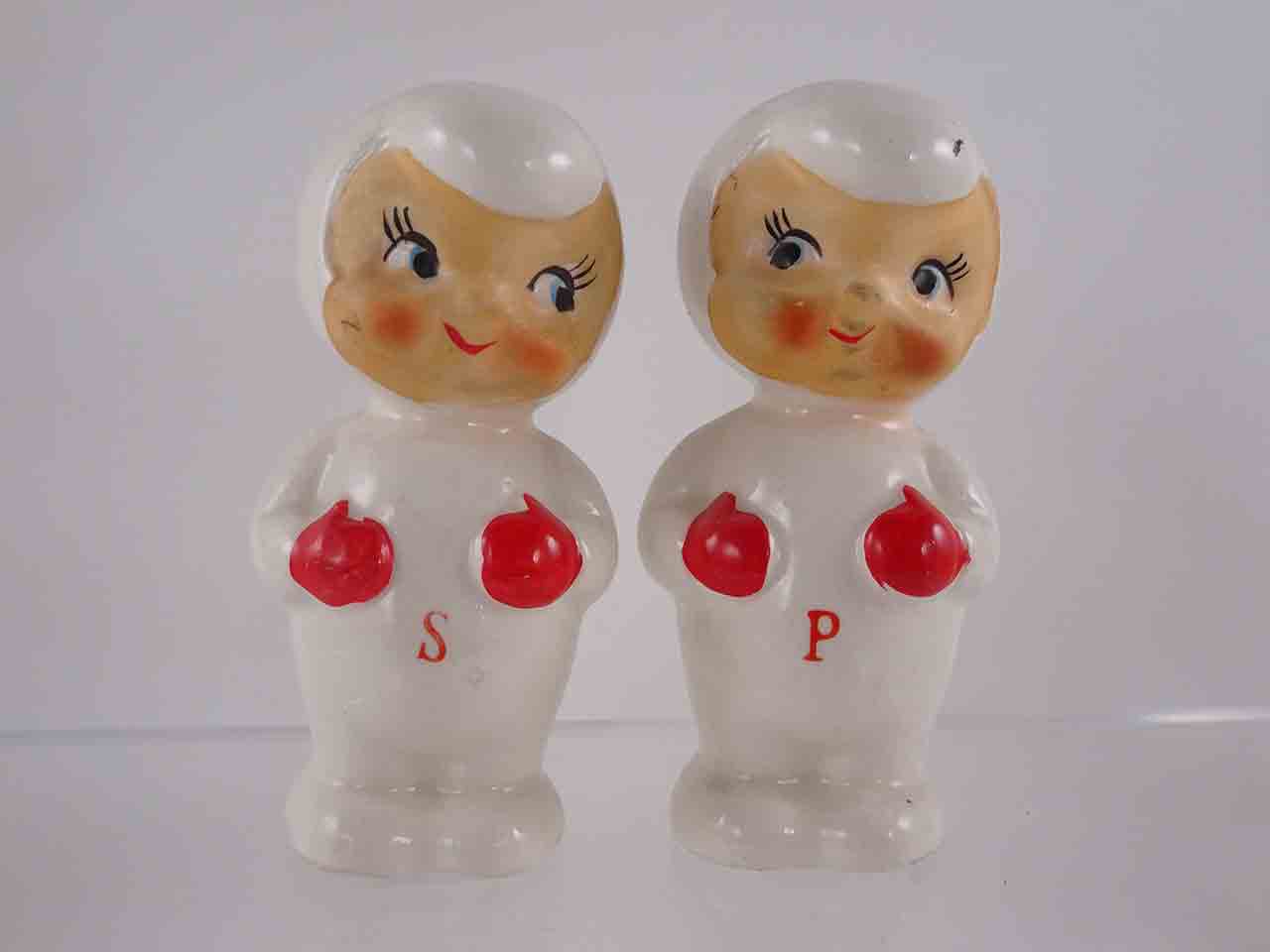 Holt Howard snow baby like kids salt and pepper shakers