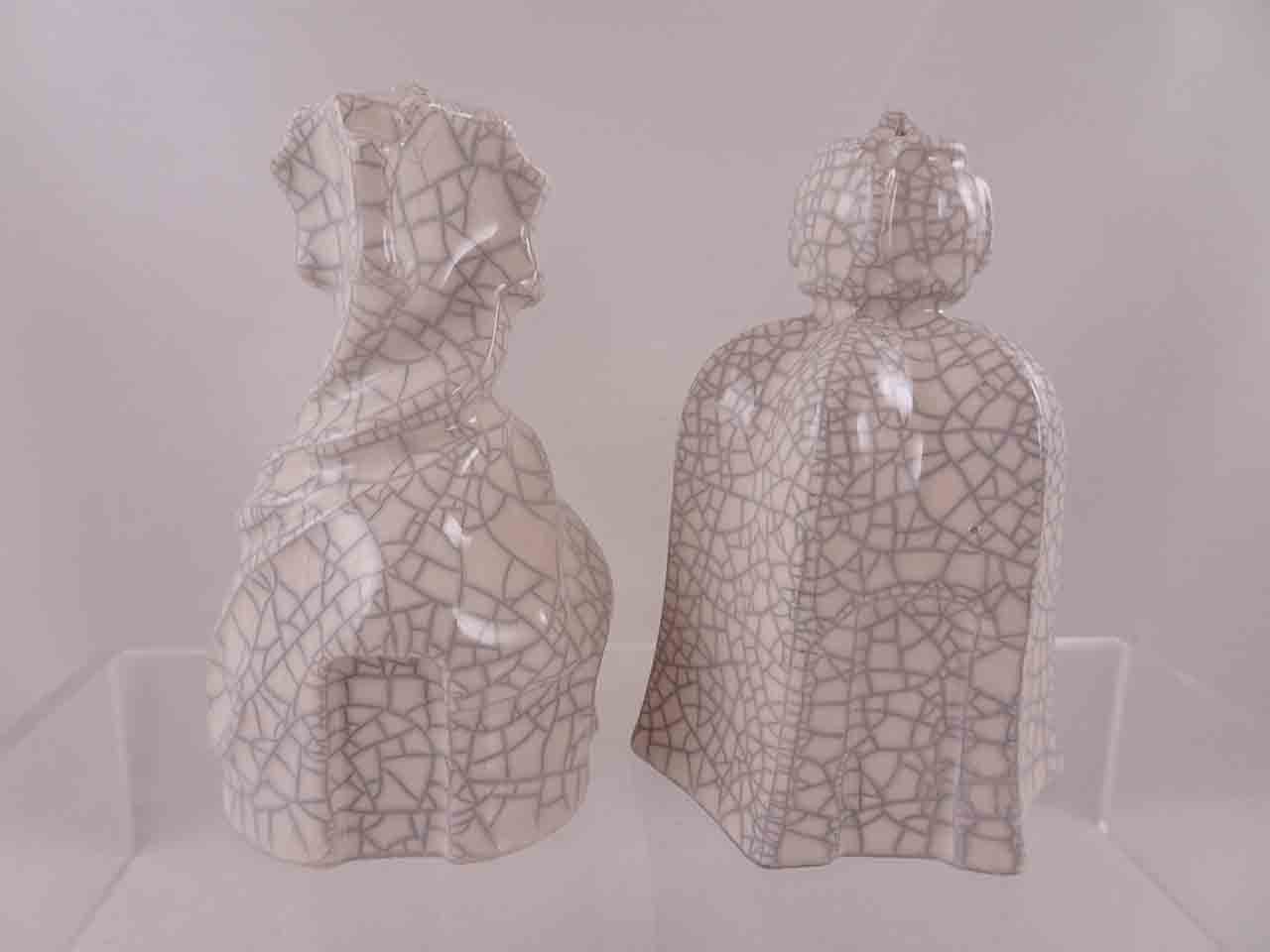 Gaudi Casa Mila chimneys salt and pepper shakers