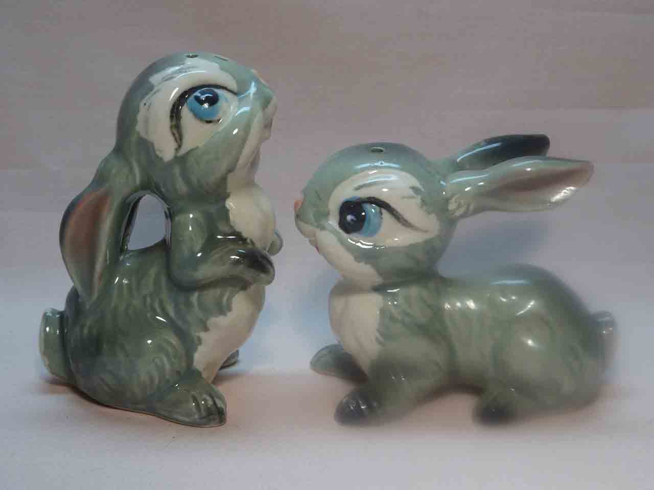 Kreiss animals salt and pepper shakers - rabbits