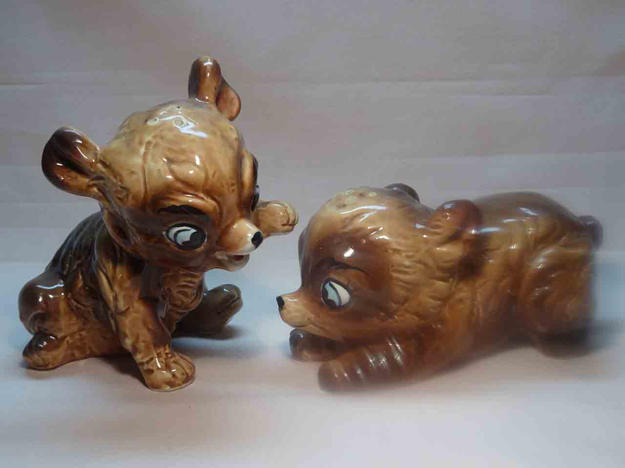 Kreiss animals salt and pepper shakers - bears