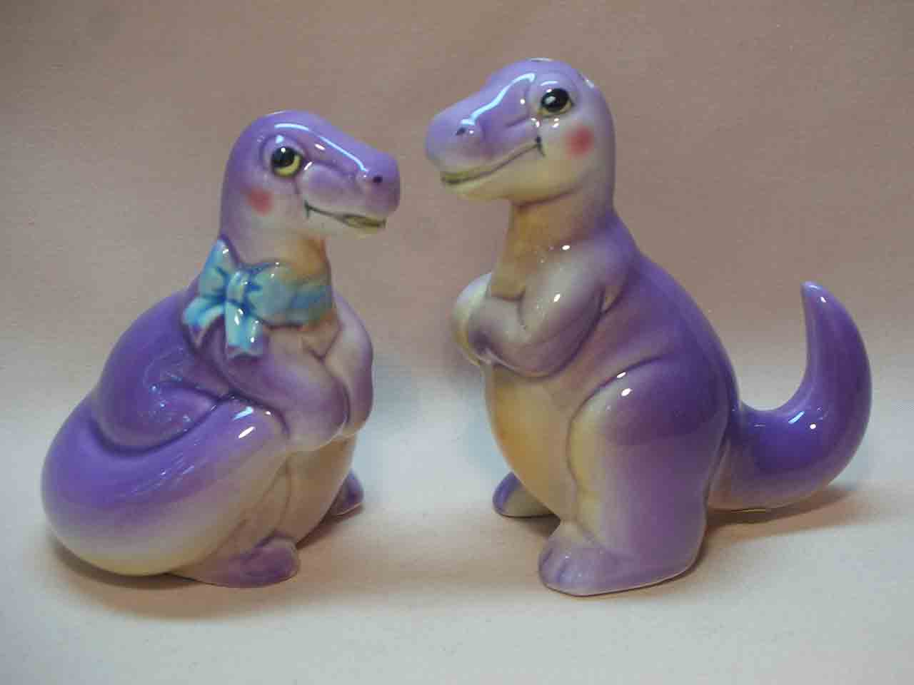 Cute dinosaurs from Korea salt and pepper shakers