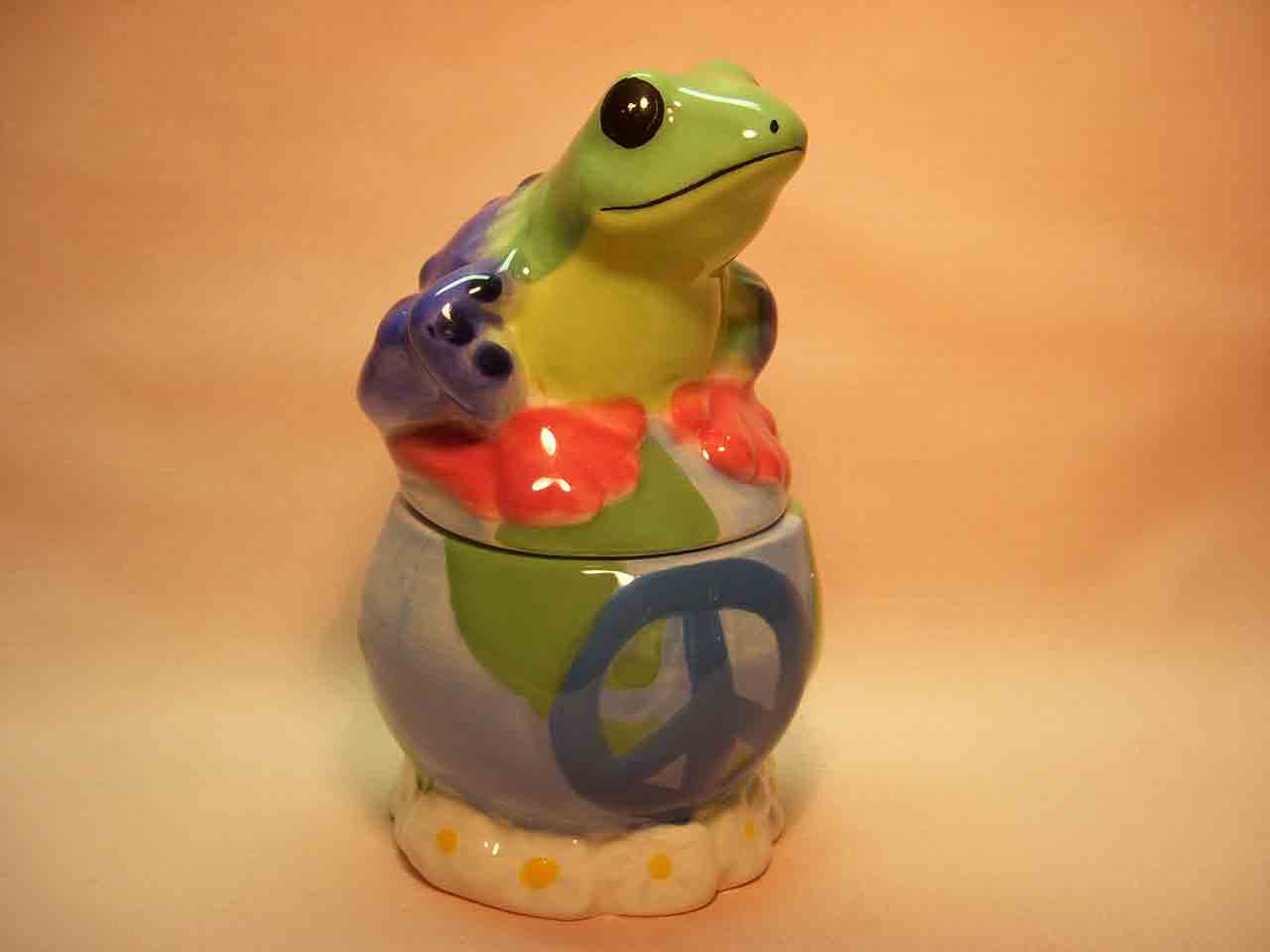 Peace Frogs by Westland Giftware salt and pepper shakers