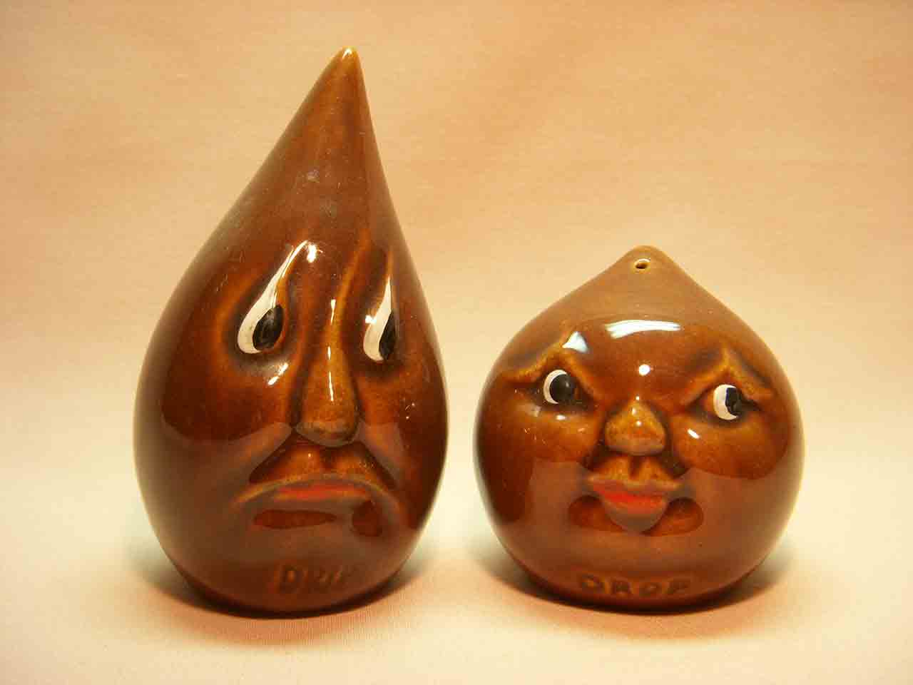 Vallona Starr Drip and Drop salt and pepper shakers