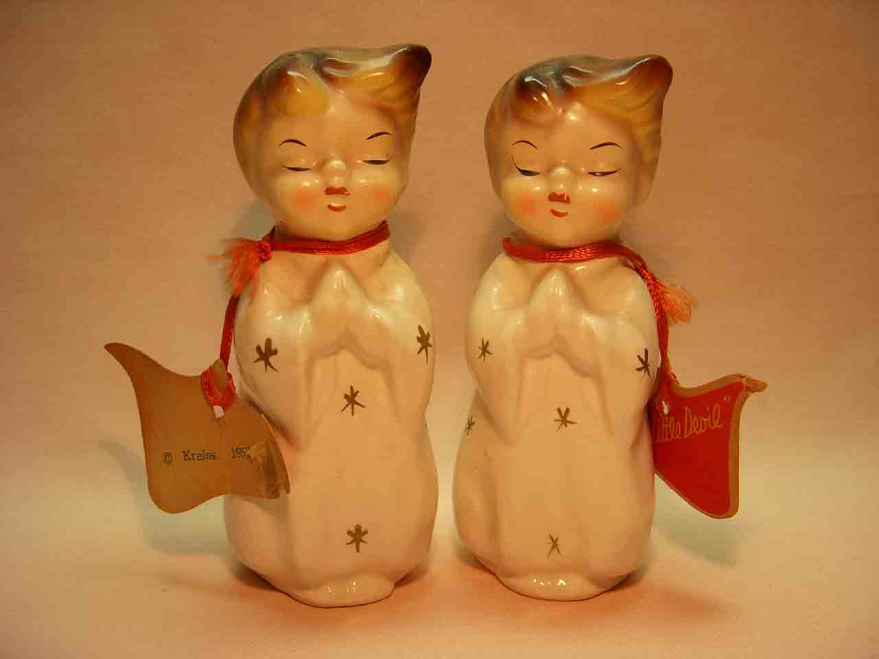 Kreiss children praying salt and pepper shakers