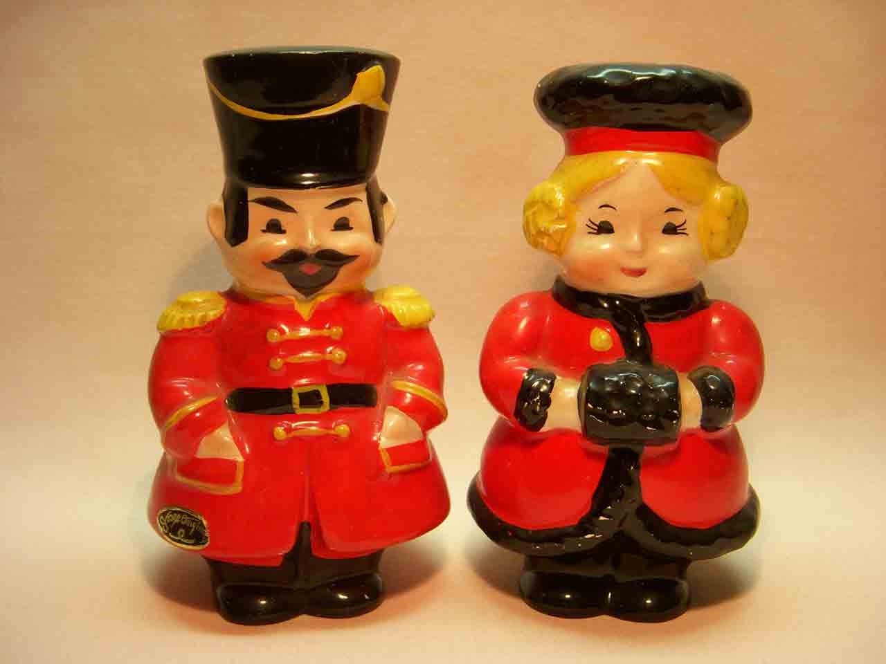 Josef Originals Nationalities salt and pepper shaker series - Russia