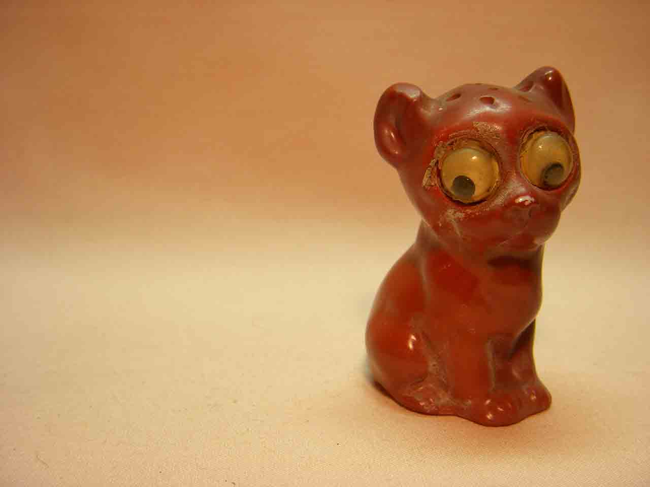 Germany google-eyed animal salt and pepper shakers - dog