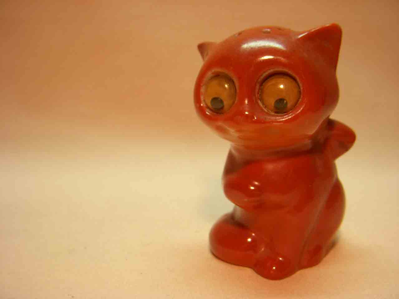 Germany google-eyed animal salt and pepper shakers - cat